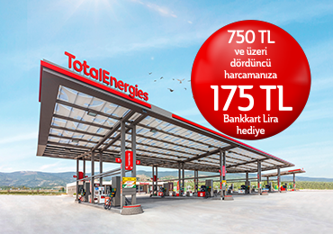 TotalEnergies’de 175 TL Bankkart Lira