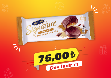 MCVITIE'S SIGNATURE CARAMEL CHOCOLATE ROUNDS 109 G 75 TL