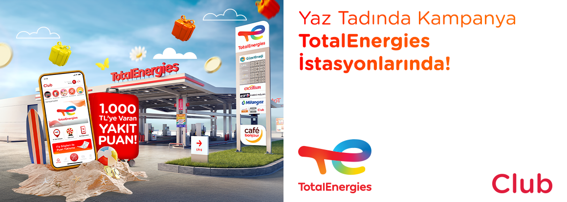 Yaz Tadında Kampanya TotalEnergies İstasyonlarında!