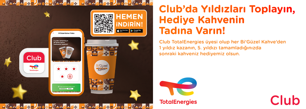 Club'da Yıldızları Toplayın, Hediye Kahvenin Tadına Varın!