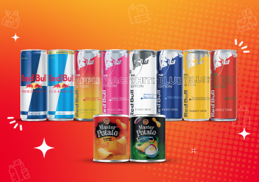 Red Bull 250 ML ve Master Potato 60 GR 100 TL