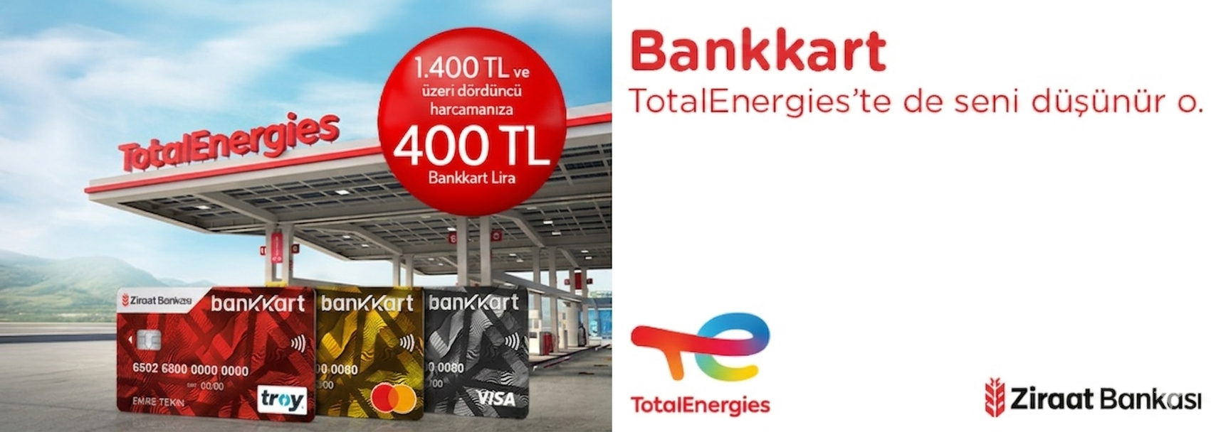 Ziraat Bankası 400 TL Bankkart Lira Kampanyası