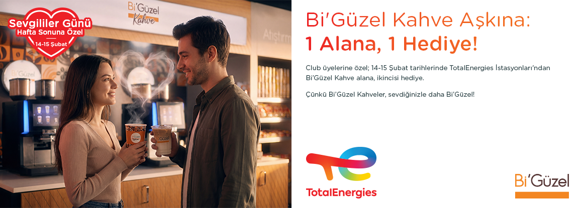 Bi’Güzel Kahve Aşkına; 1 Alana, 1 Hediye!
