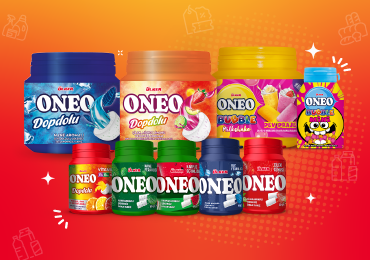 Ülker Oneo Sakız 76 gr ve 60 gr Çeşitlerinde İndirim