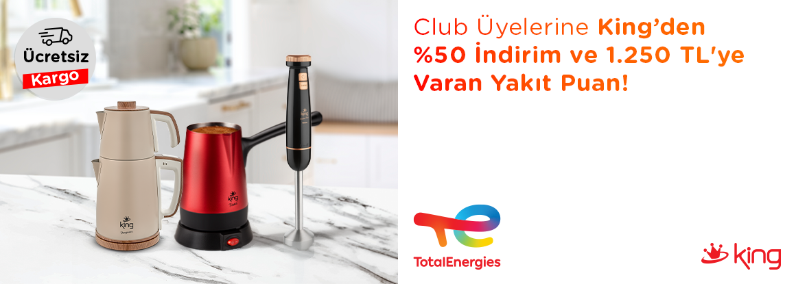 King’den %50 İndirim ve 1.250’ye Varan Yakıt Puan!