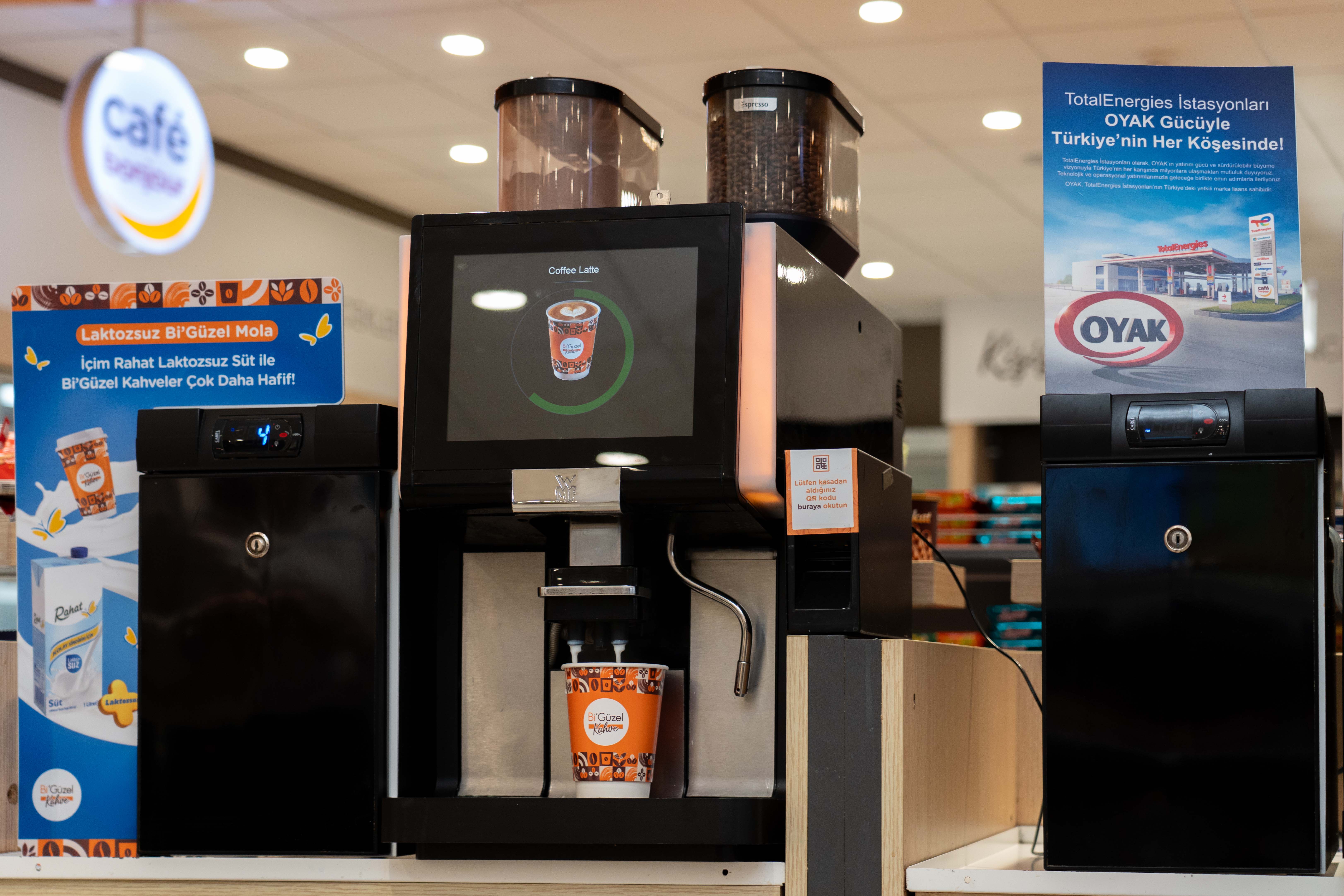 TotalEnergies İstasyonları’ndan Sektörde Bir İlk:  Bi’Güzel Kahve Menüsüne Laktozsuz Süt Seçeneğini Ekledi
