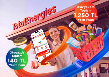 1.250 TL’ye Varan Yakıt Puan Hediye!